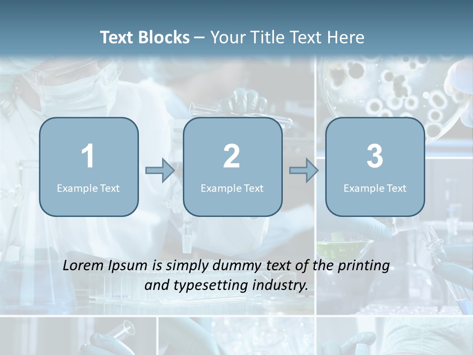 Biology Laboratory Chemist PowerPoint Template