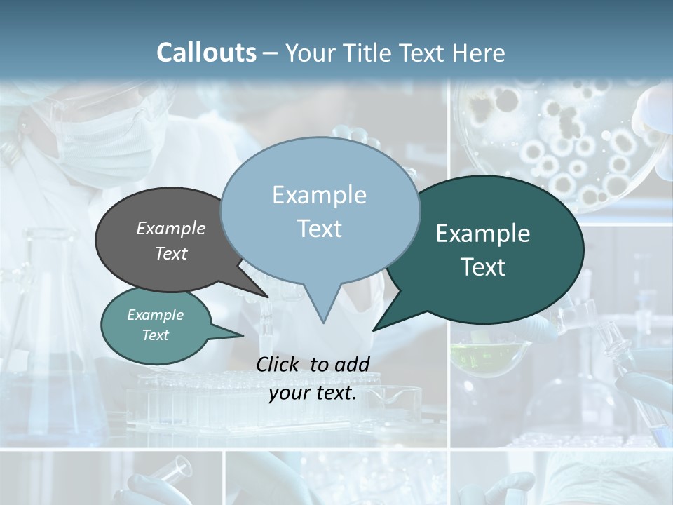Biology Laboratory Chemist PowerPoint Template