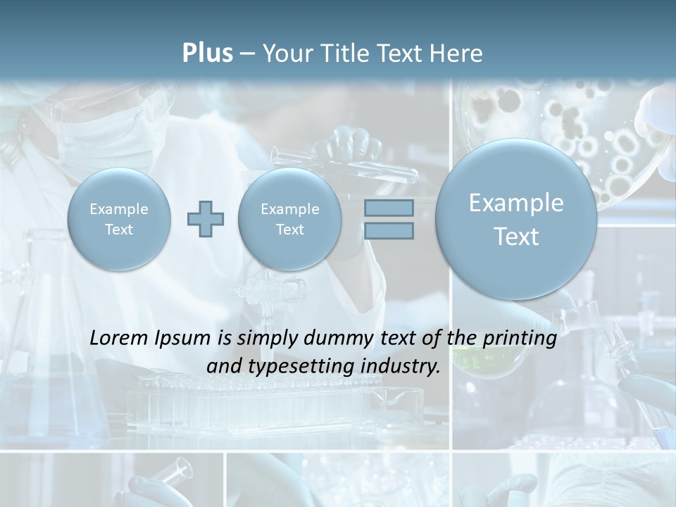 Biology Laboratory Chemist PowerPoint Template