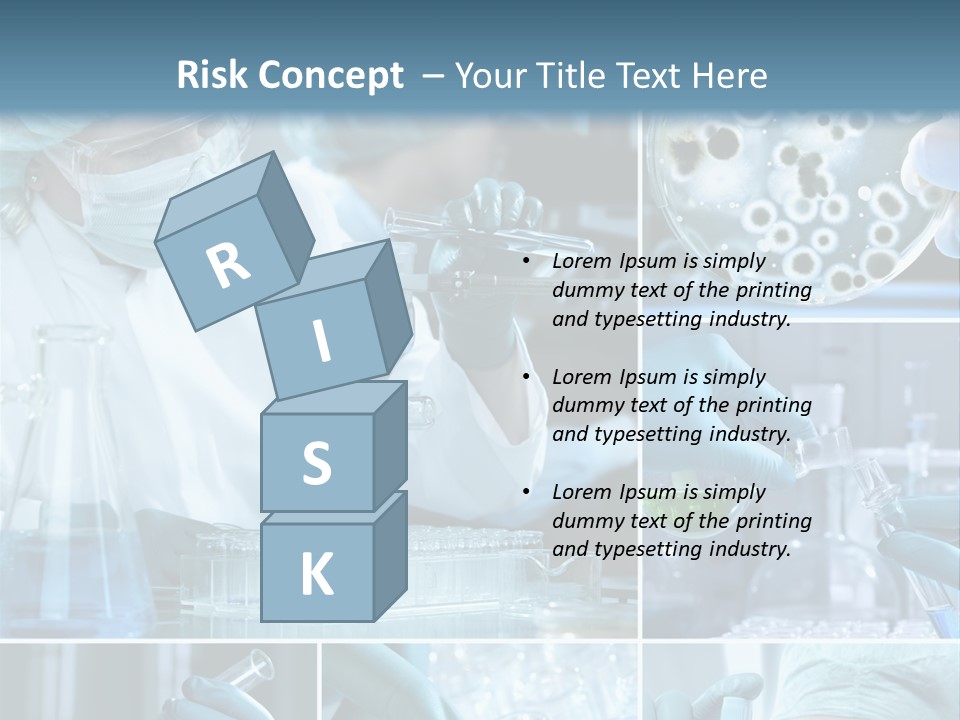 Biology Laboratory Chemist PowerPoint Template