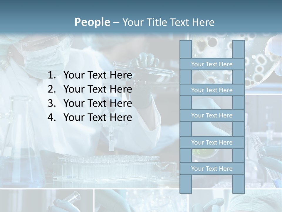 Biology Laboratory Chemist PowerPoint Template