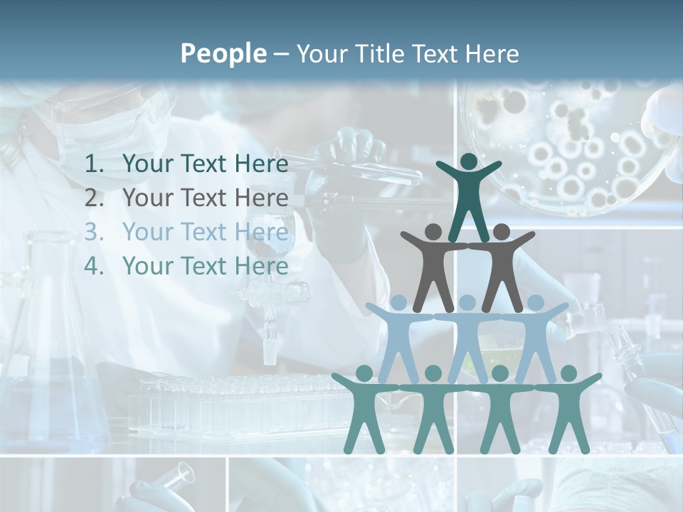 Biology Laboratory Chemist PowerPoint Template