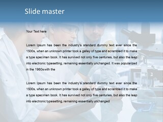 Chemistry Three Hospital PowerPoint Template