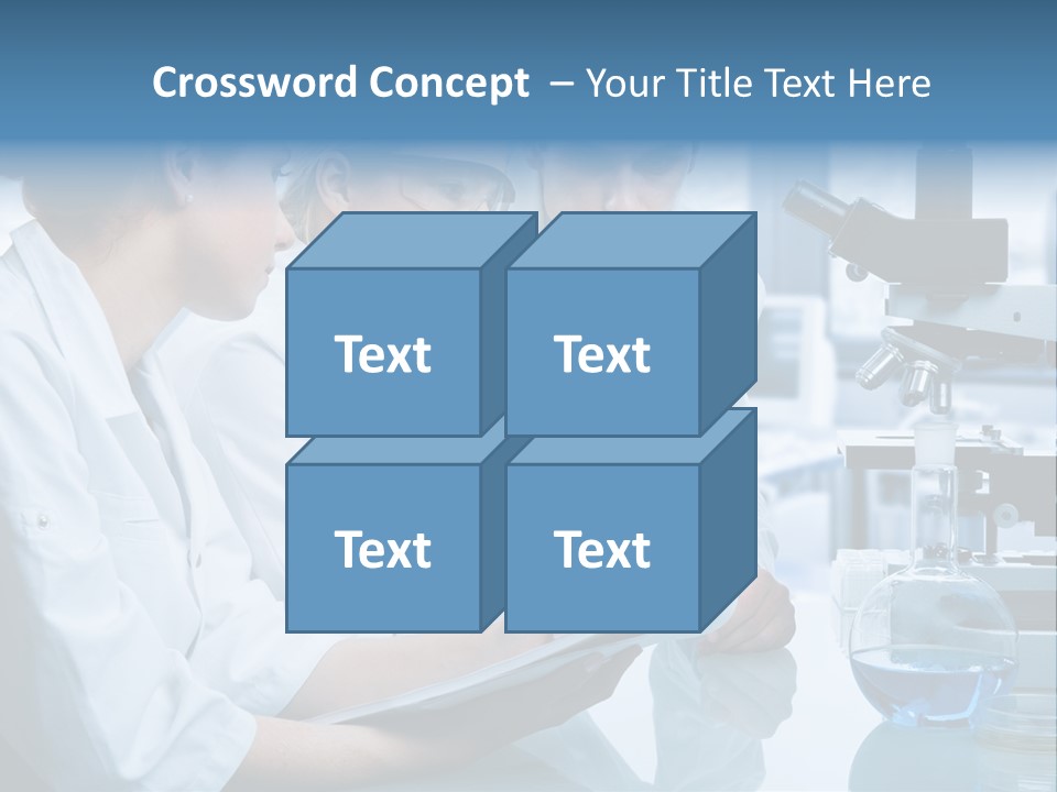 Chemistry Three Hospital PowerPoint Template