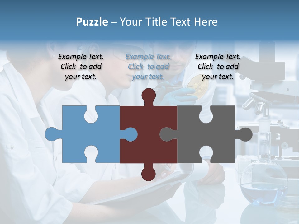Chemistry Three Hospital PowerPoint Template