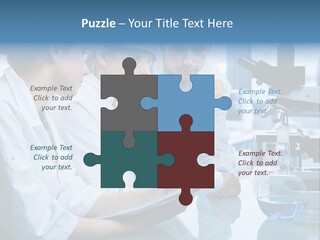 Chemistry Three Hospital PowerPoint Template