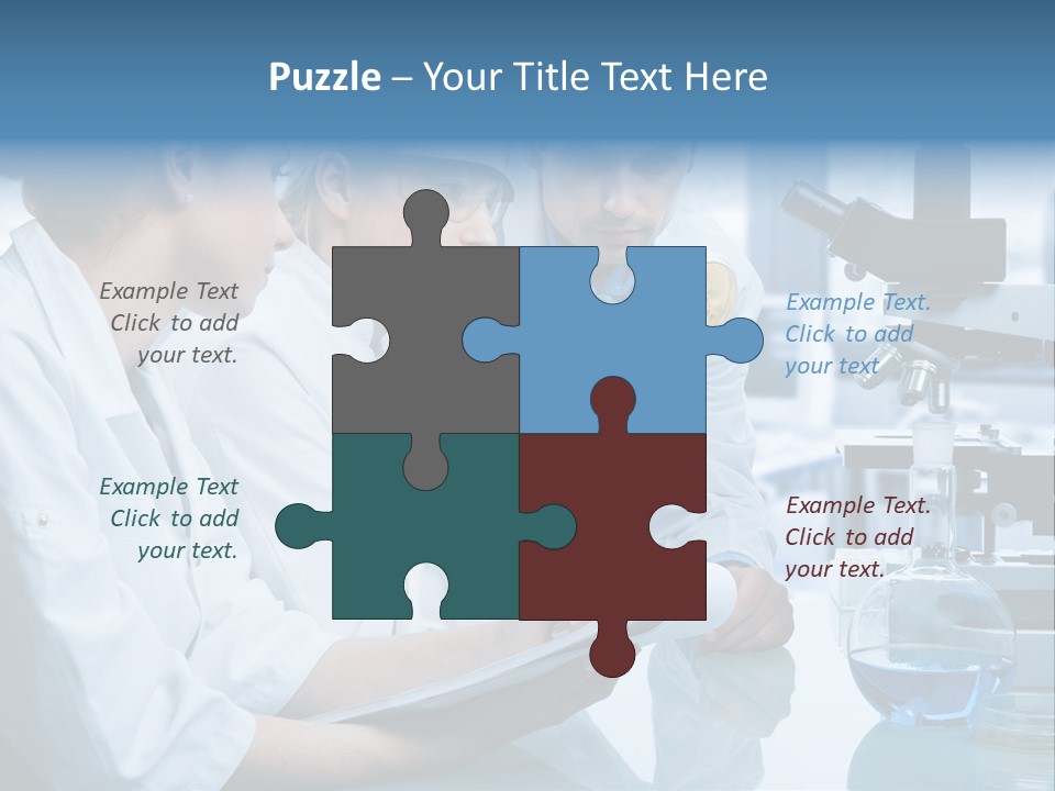 Chemistry Three Hospital PowerPoint Template