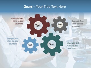 Chemistry Three Hospital PowerPoint Template