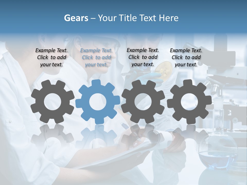 Chemistry Three Hospital PowerPoint Template