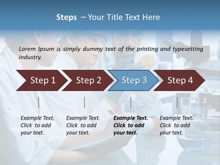 Chemistry Three Hospital PowerPoint Template