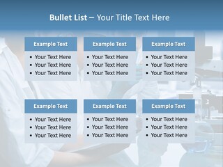Chemistry Three Hospital PowerPoint Template