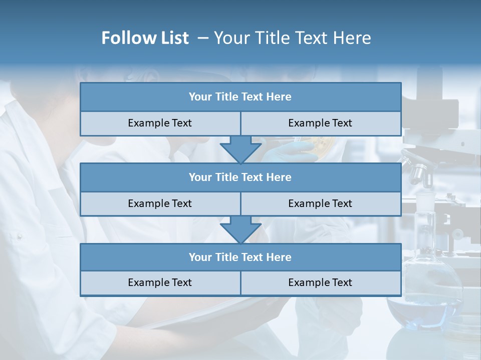 Chemistry Three Hospital PowerPoint Template