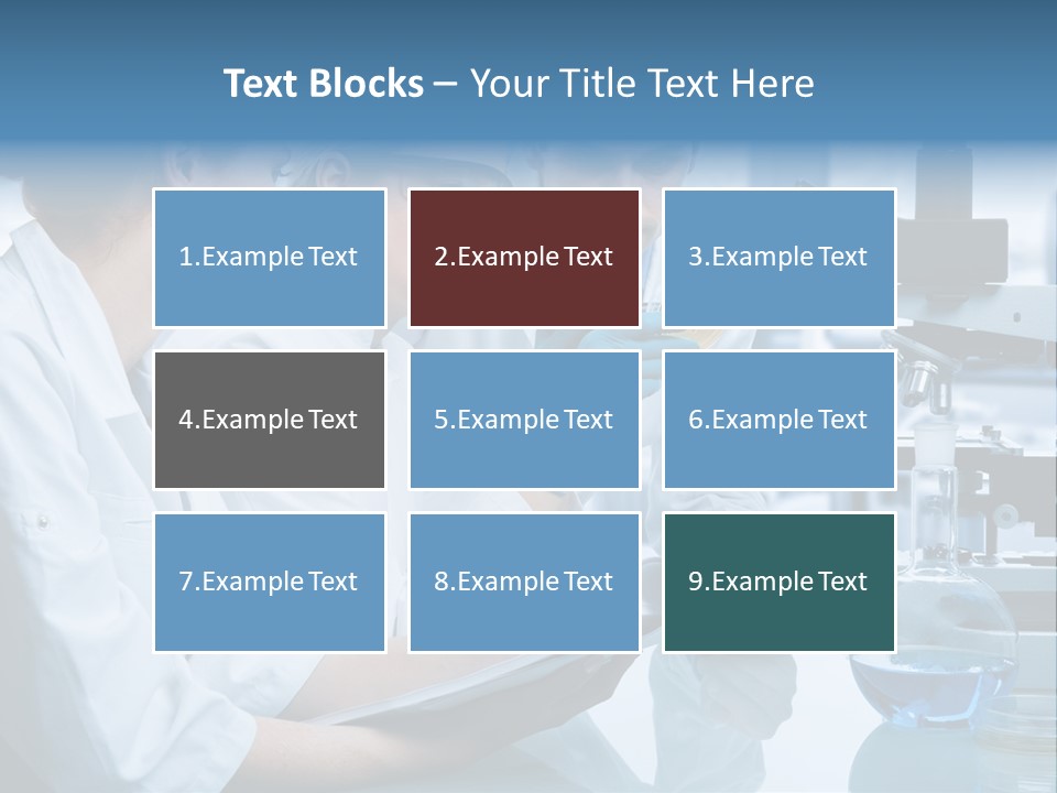 Chemistry Three Hospital PowerPoint Template