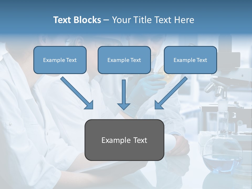 Chemistry Three Hospital PowerPoint Template