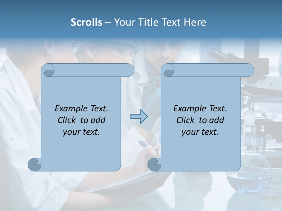 Chemistry Three Hospital PowerPoint Template