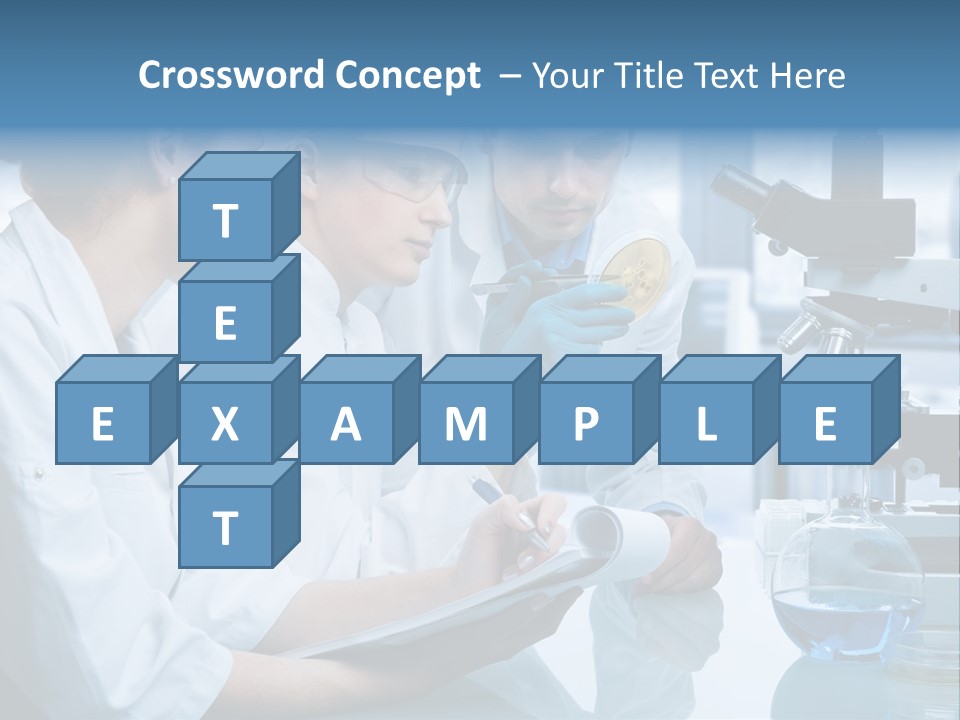 Chemistry Three Hospital PowerPoint Template