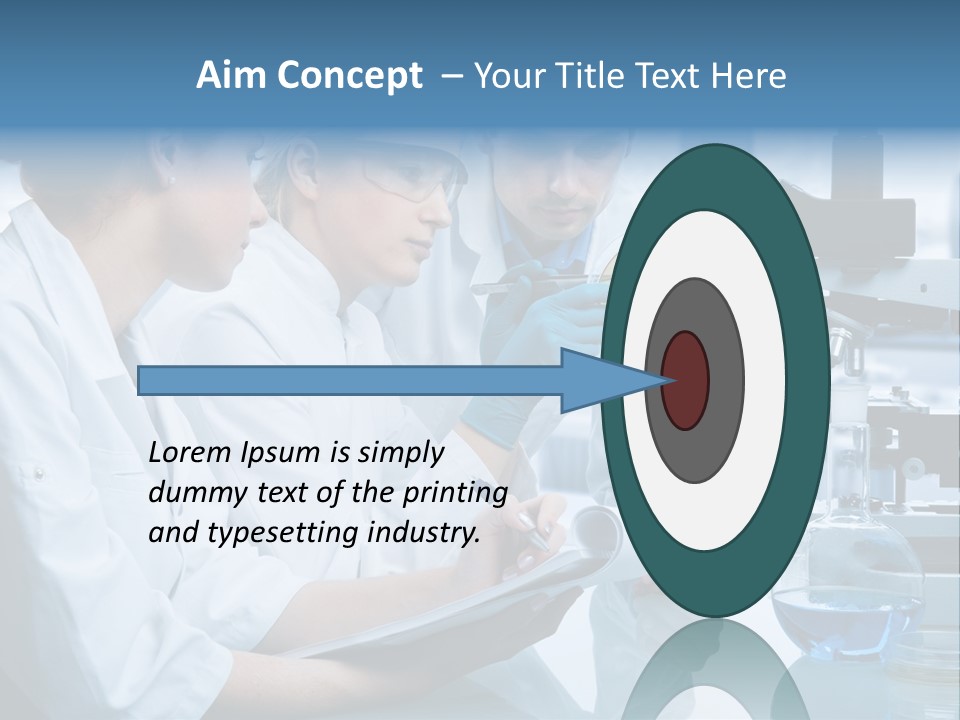 Chemistry Three Hospital PowerPoint Template