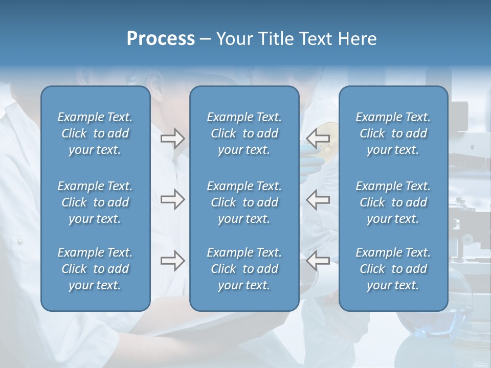 Chemistry Three Hospital PowerPoint Template