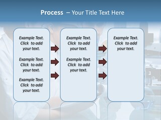 Chemistry Three Hospital PowerPoint Template