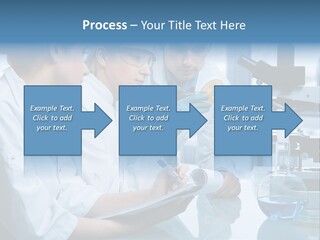 Chemistry Three Hospital PowerPoint Template