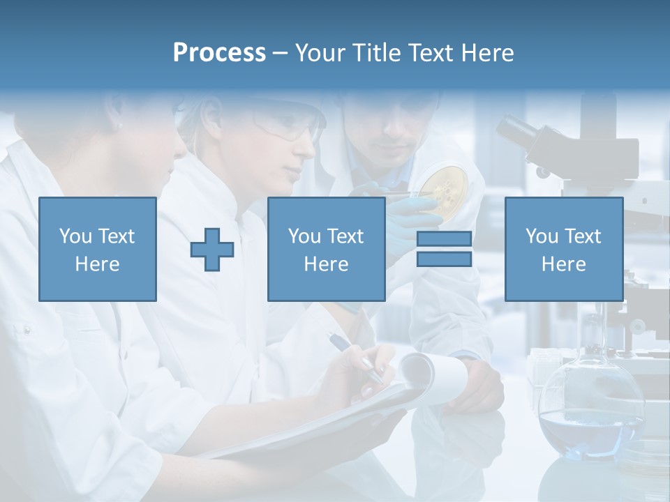 Chemistry Three Hospital PowerPoint Template