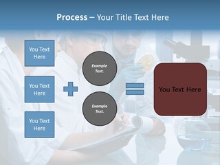 Chemistry Three Hospital PowerPoint Template