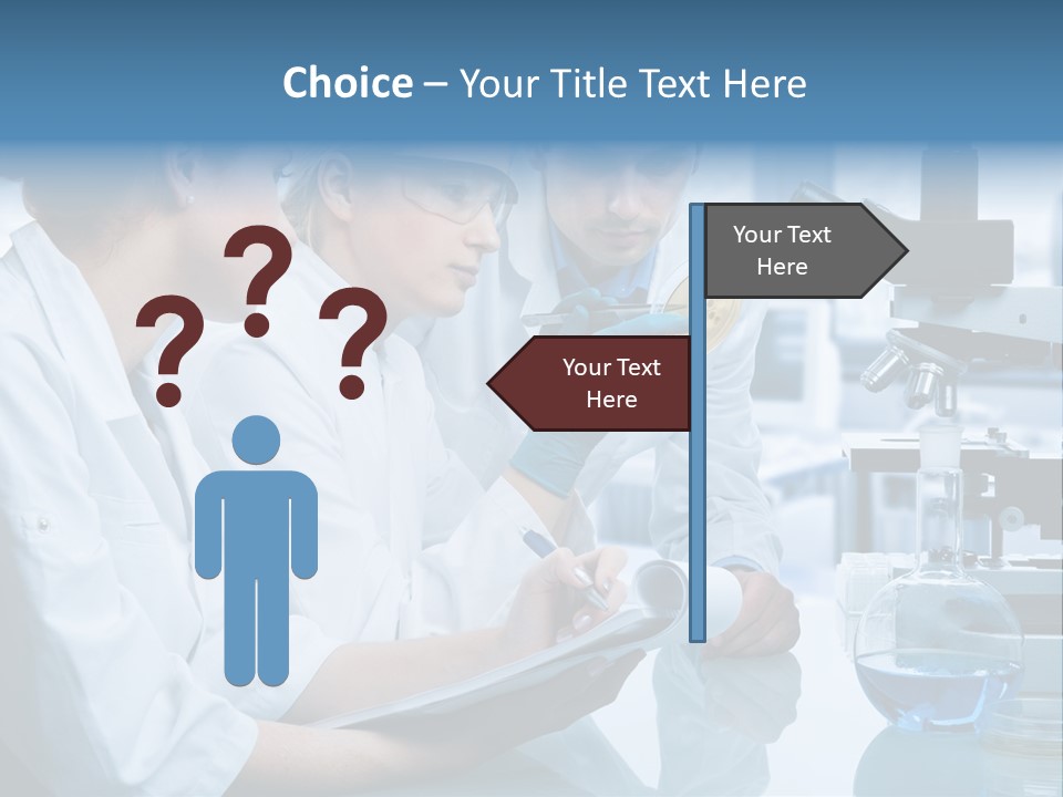 Chemistry Three Hospital PowerPoint Template