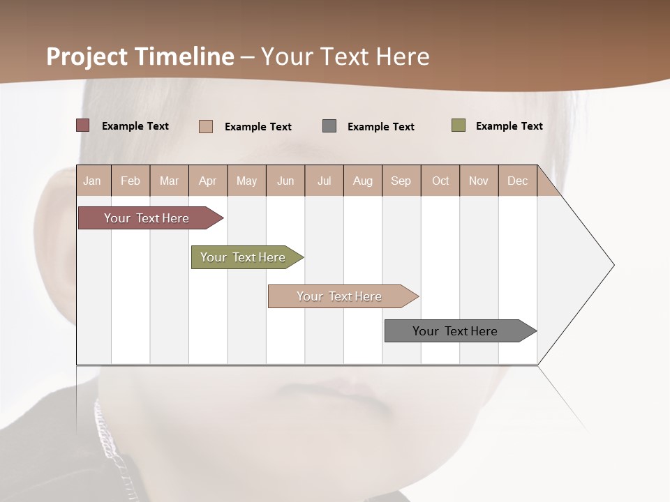 Augen Kind Jung PowerPoint Template