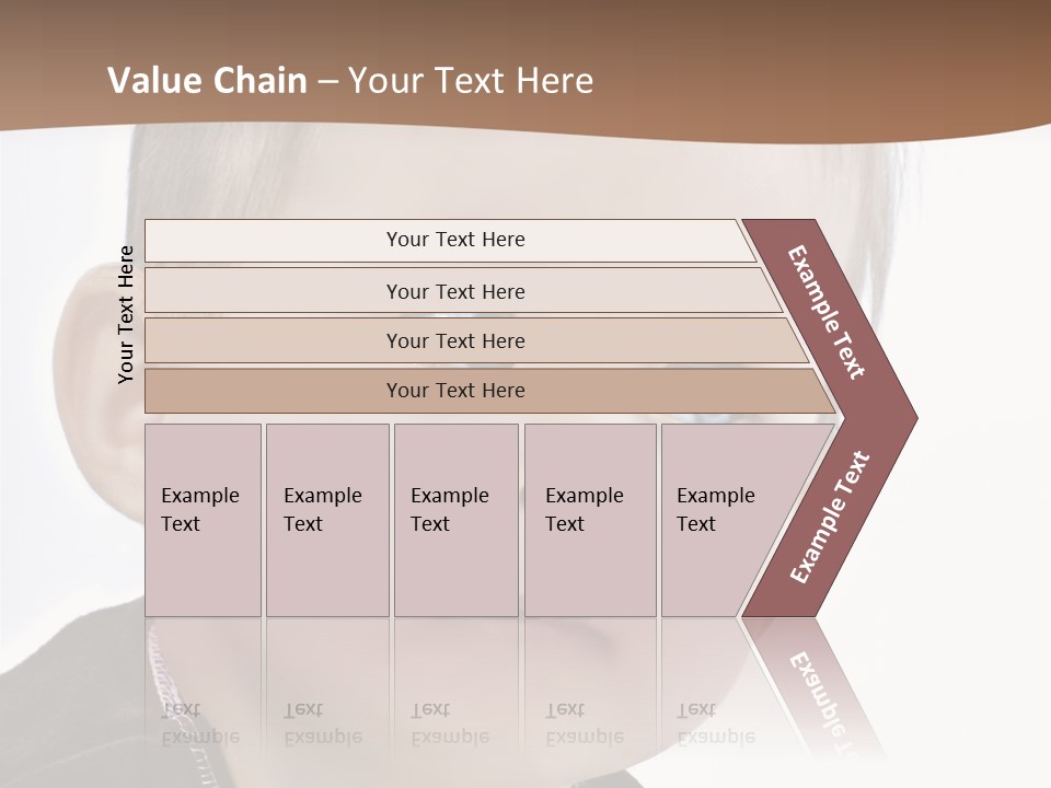 Augen Kind Jung PowerPoint Template