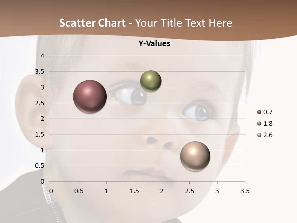 Augen Kind Jung PowerPoint Template