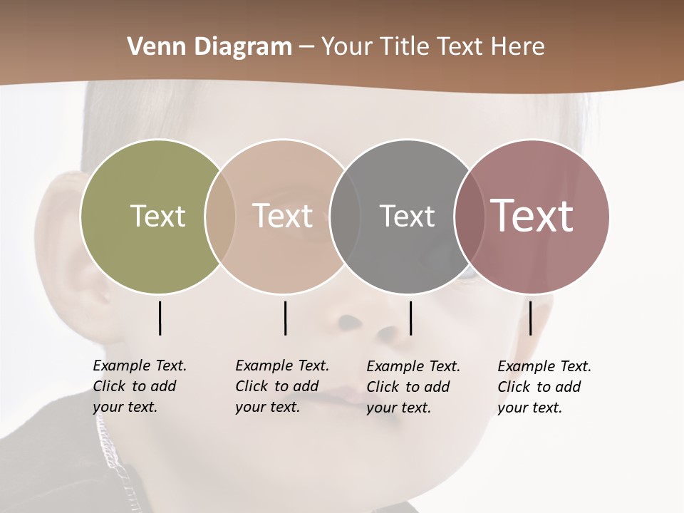 Augen Kind Jung PowerPoint Template