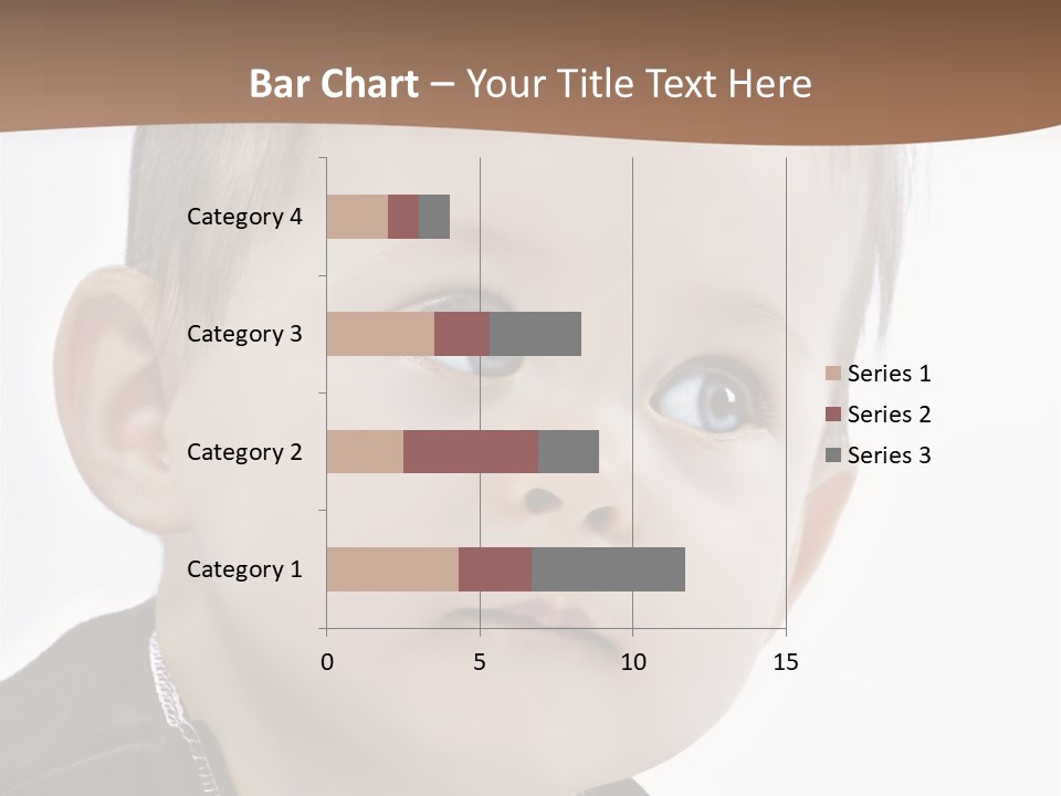 Augen Kind Jung PowerPoint Template