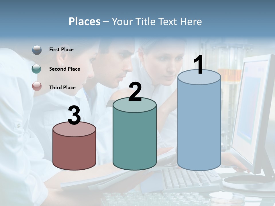 Beaker Chemical Study PowerPoint Template