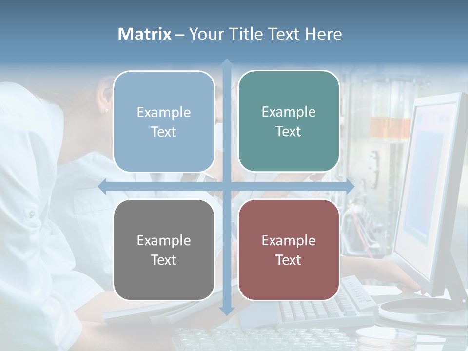 Beaker Chemical Study PowerPoint Template