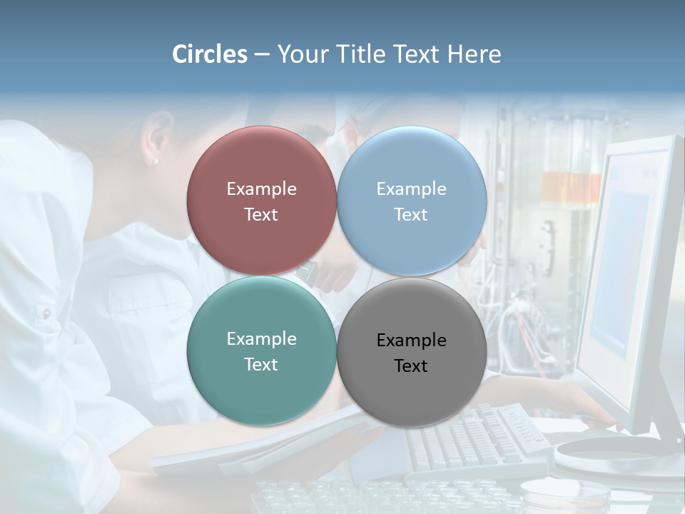 Beaker Chemical Study PowerPoint Template