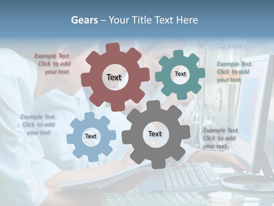 Beaker Chemical Study PowerPoint Template