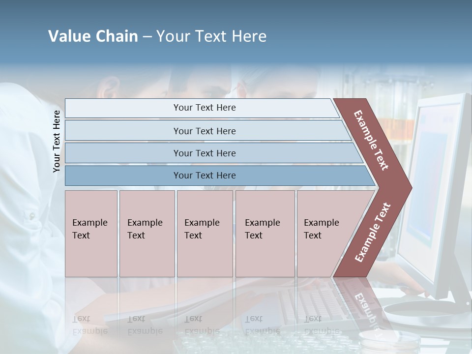 Beaker Chemical Study PowerPoint Template