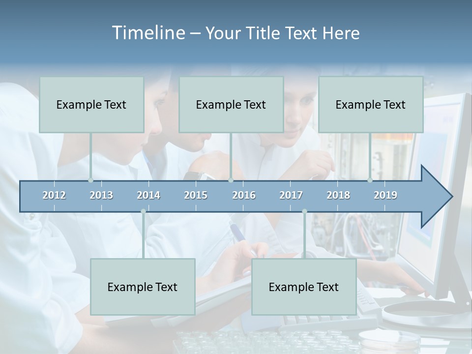 Beaker Chemical Study PowerPoint Template