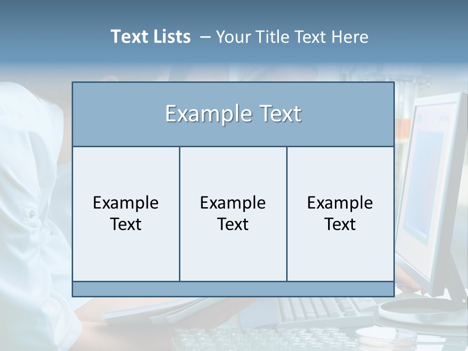 Beaker Chemical Study PowerPoint Template