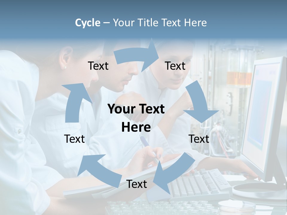 Beaker Chemical Study PowerPoint Template