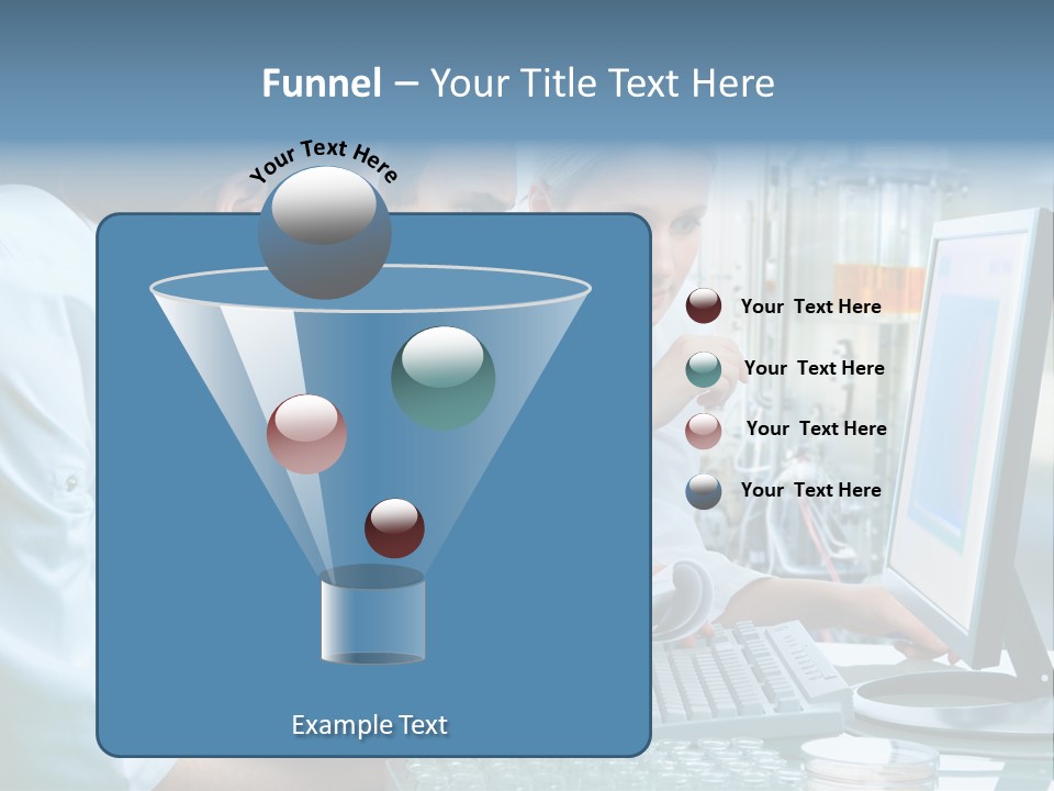 Beaker Chemical Study PowerPoint Template