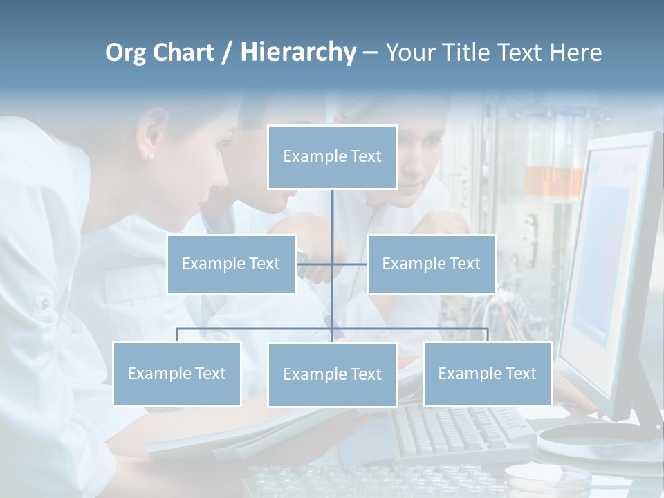 Beaker Chemical Study PowerPoint Template