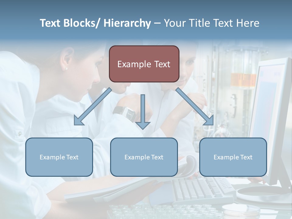 Beaker Chemical Study PowerPoint Template