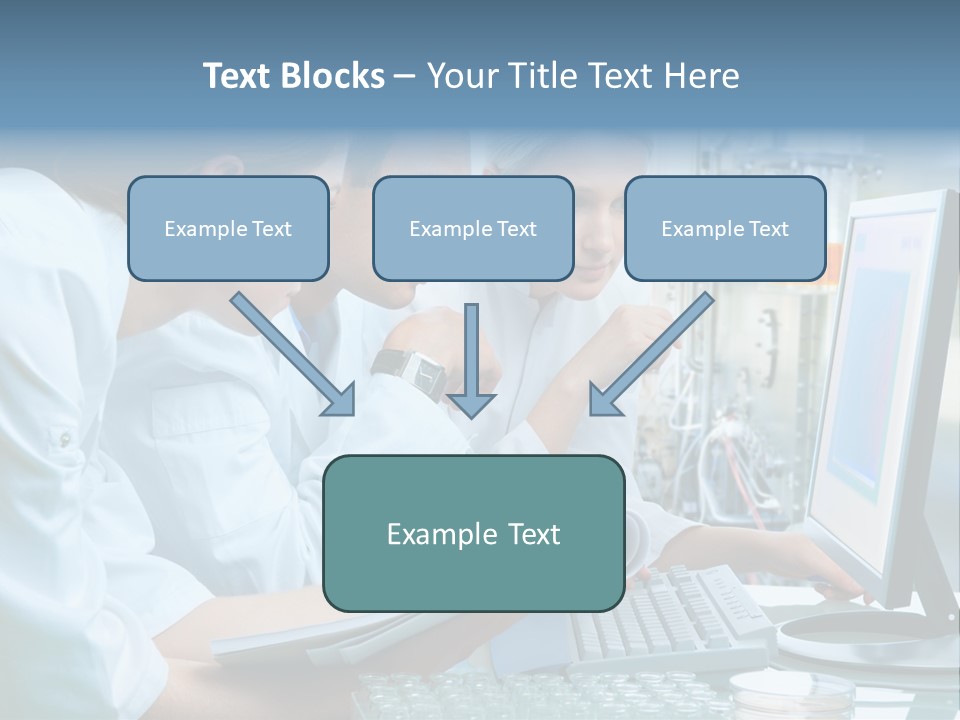 Beaker Chemical Study PowerPoint Template