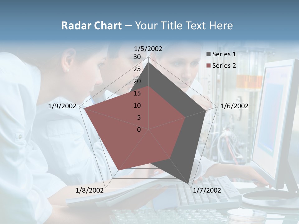 Beaker Chemical Study PowerPoint Template
