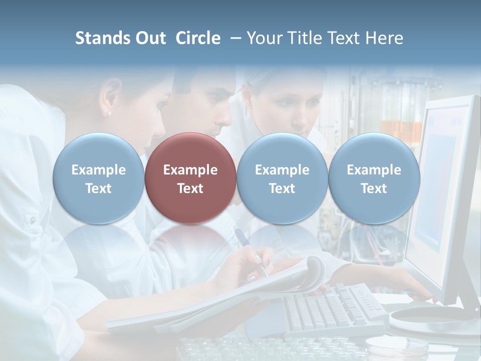 Beaker Chemical Study PowerPoint Template