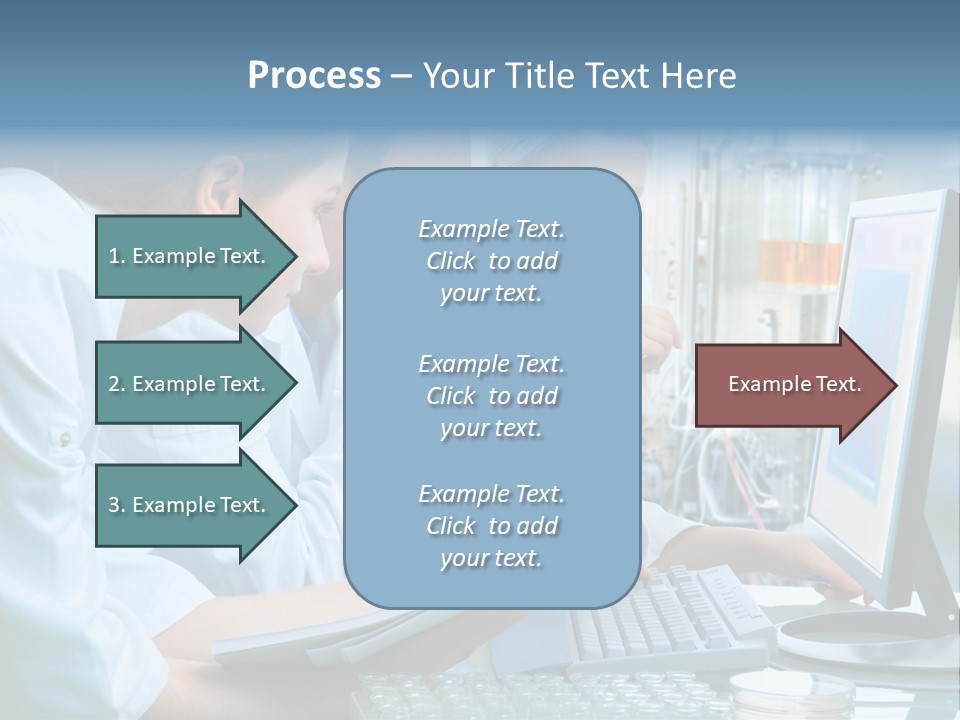 Beaker Chemical Study PowerPoint Template