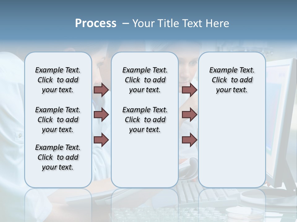 Beaker Chemical Study PowerPoint Template