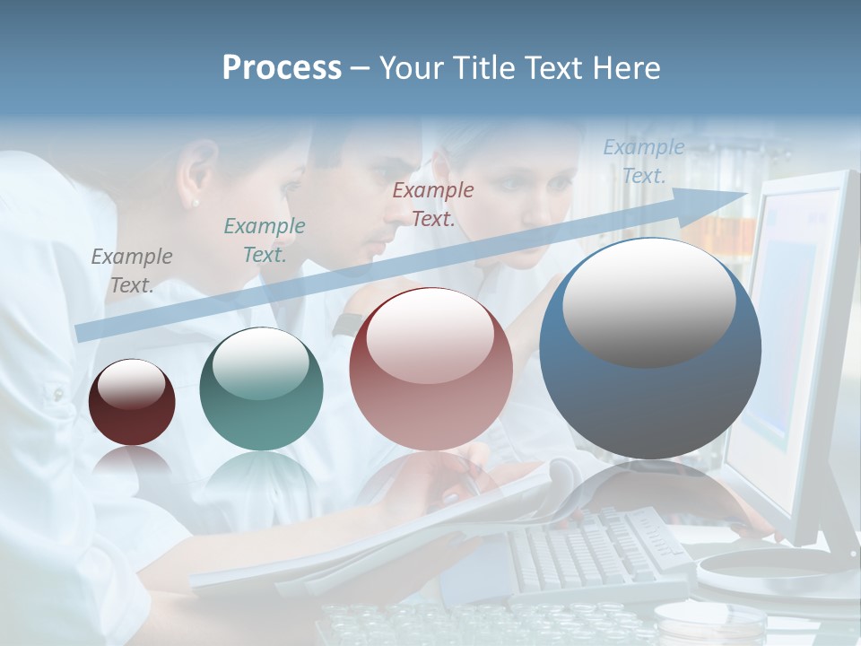 Beaker Chemical Study PowerPoint Template