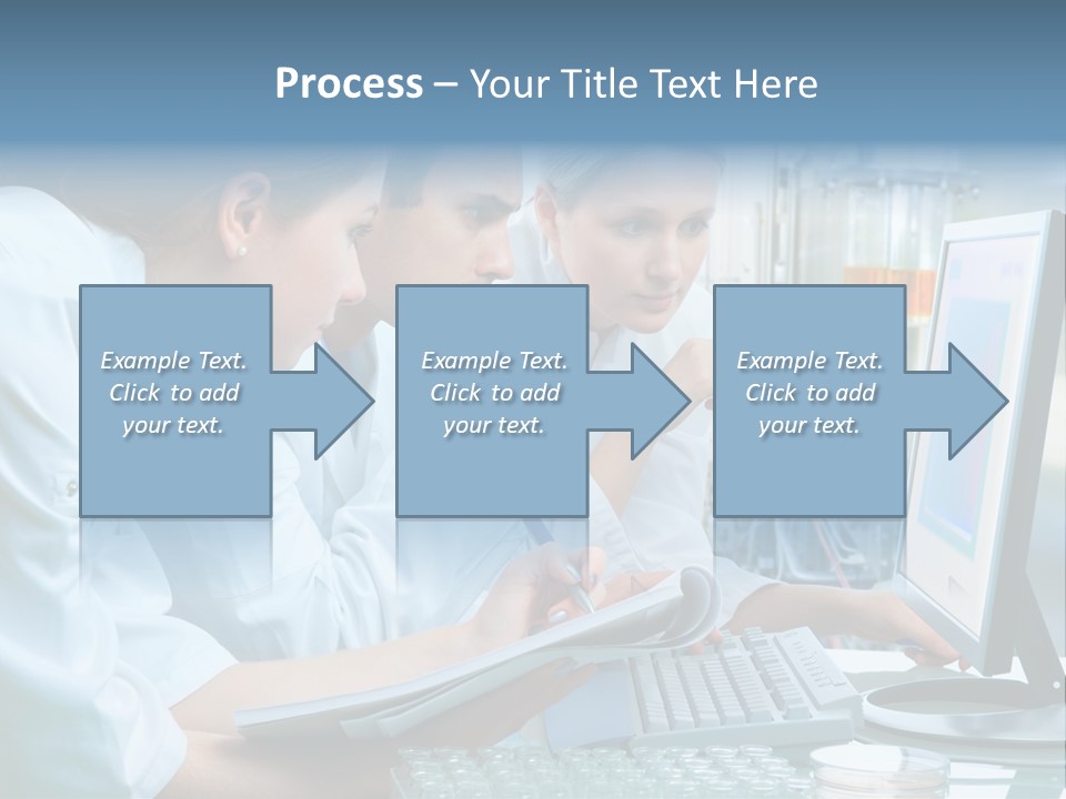 Beaker Chemical Study PowerPoint Template